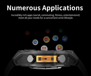 Oem 2025 hd300pro ứng dụng tải về đồng hồ cho nam giới đa thể thao đồng hồ La Bàn GPS Đồng hồ giám sát Heart Rate sức khỏe đồng hồ - Product Image 5