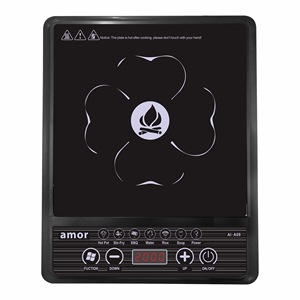 家用优质带按钮塑料外壳的电电磁炉出厂价格 - Product Image 3