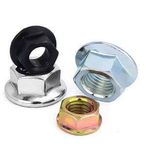 <span class=keywords><strong>ASME</strong></span>/ANSI DIN6923 304 paslanmaz çelik galvanizli çinko levha tırtıklı karbon çelik altıgen flanş somun