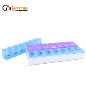 Wholesale Custom Weekly Pillbox <strong>7</strong> Day <strong>2</strong> <strong>Times</strong> a Day Weekly Pill Box <strong>7</strong> Day 14 Compartment - Product Image 5