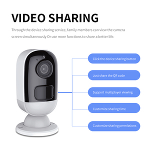 Drahtlose Wifi Mini-Speicher karte Netzwerk kamera mit Akku PIR Smart Home Nachtsicht Zwei-Wege-Audio WiFi-Überwachungs kamera - Product Image 2