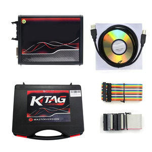 Nuovissimo 7.020 KTAG con scatola, Set di strumenti di programmazione professionale ECU, risoluzione dei problemi per la modifica del motore dell'auto