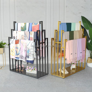 Giá Trưng Bày Khăn Tay Kim Loại, Giá Treo Khăn Bằng Thép Không Gỉ Dùng Trong Cửa Hàng Đồ Nội Thất - Product Image 4