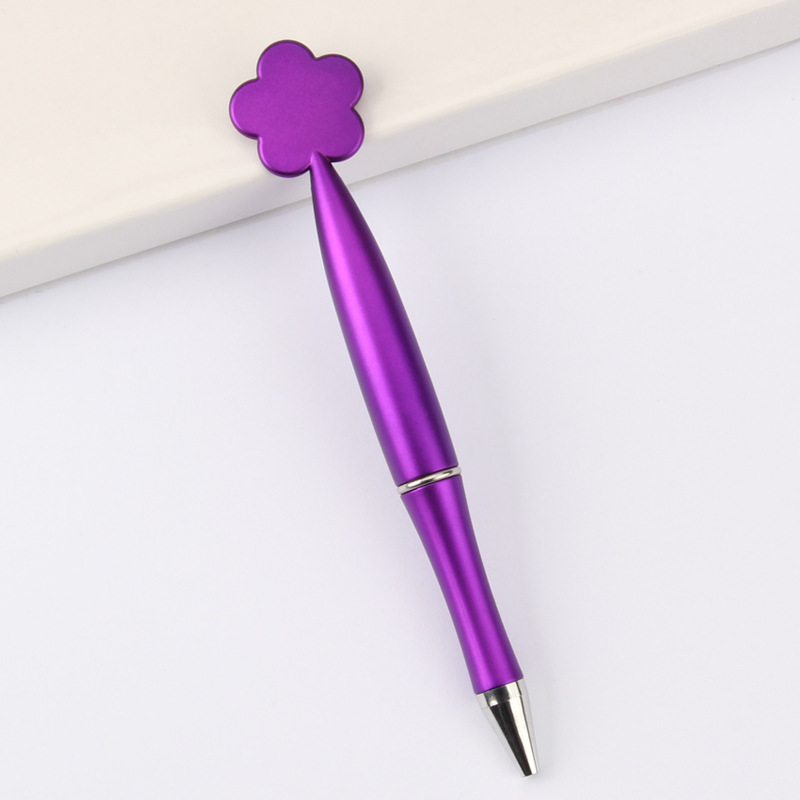 Bullet type 1.0 - 40-purple flower pen