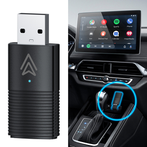 Adaptador automático compacto y ligero para Android con soporte de modo dual para coches inteligentes Dongle inalámbrico multidispositivo - Product Image 2