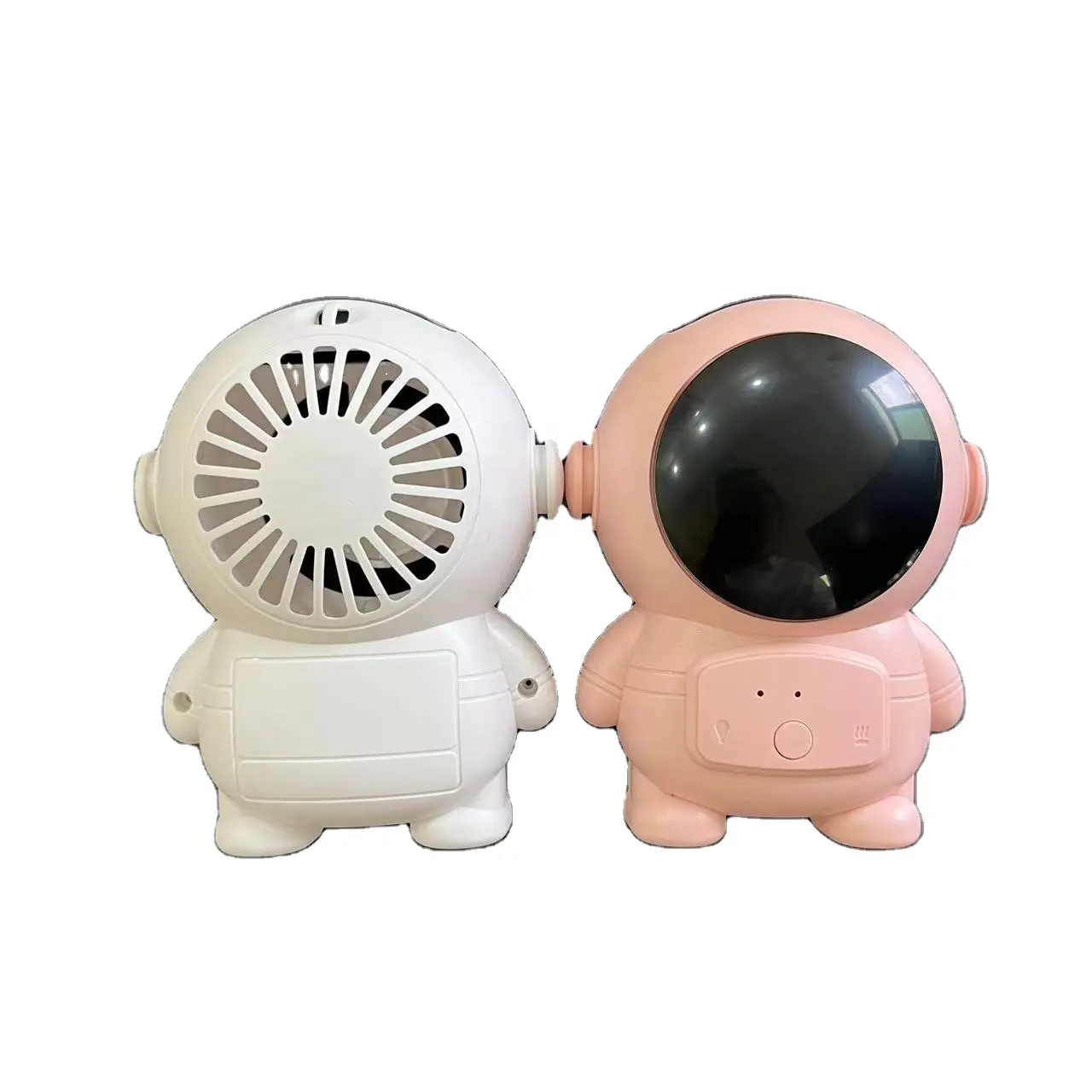 Popular con Hello Lovely New mini Cartoon cute Astronaut neckband pequeño ventilador eléctrico