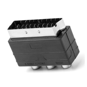 SYYTECH High Quality DVD <strong>Scart</strong> <strong>to</strong> 3 <strong>RCA</strong> Transfer Converter Port for PS4 Nintendo WII Game Controller Console Gamepad Accessories - Product Image 5