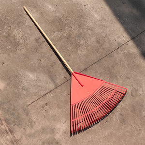 厂家直销长柄园林农具草坪塑料叶耙 - Product Image 3