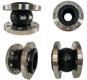 Khớp Nối Mở Rộng Cao Su Loại Mặt Bích Bằng Thép Không Gỉ Ansi Dn80 Dn100 Dn125 Dn150 Din Pn16 - Product Image 3