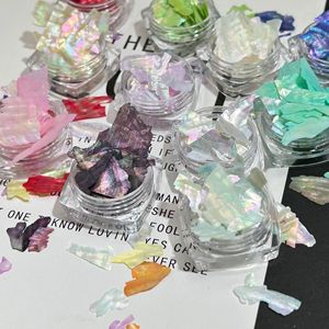 Toptan 100g ultra-ince çok renkli Abalone kabuk parçaları güzel zırh aksesuarları DIY el yapımı anne-of-inci kakma - Product Image 1