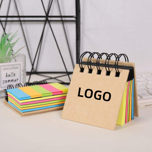Biểu Tượng Tùy Chỉnh In Ấn Túi Kích Thước Xoắn Ốc Đầy Màu Sắc Dính Lưu Ý Pad Mini Kraft Giấy Notepad Cho Giáo Dục Khuyến Mãi - Product Image 1