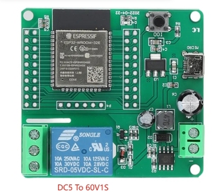 5-30/60V ESP32 Wireless WLAN 1 2 8 Channel Relay Modul ESP32 WLAN Entwicklungsbrett WLAN Bluetooth-kompatibles BLE Relay Modul - Product Image 2