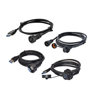 IP67 USB 3.0 2.0อะแดปเตอร์คู่แต่งงานชายกับหญิงเต้ารับแจ็คซ็อกเก็ต Type-C แผง Usb เมาสายเชื่อมต่อกันน้ำ - Product Image 3