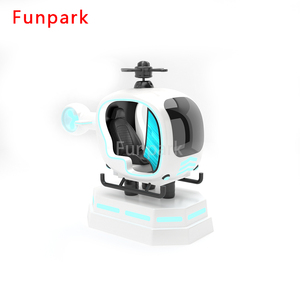 Funpark เครื่องเกมอาร์เคด220V โลหะอิเล็กทรอนิกส์สำหรับเด็ก, เครื่องจำลอง VR แบบใช้เหรียญพิมพ์ดิจิตอล - Product Image 5
