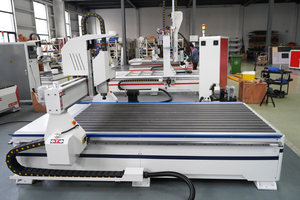 Venta directa 1325 DSP A18 con sistema de control de mango 4 ejes Cnc Router CNC corte de madera con mesa de vacío - Product Image 3