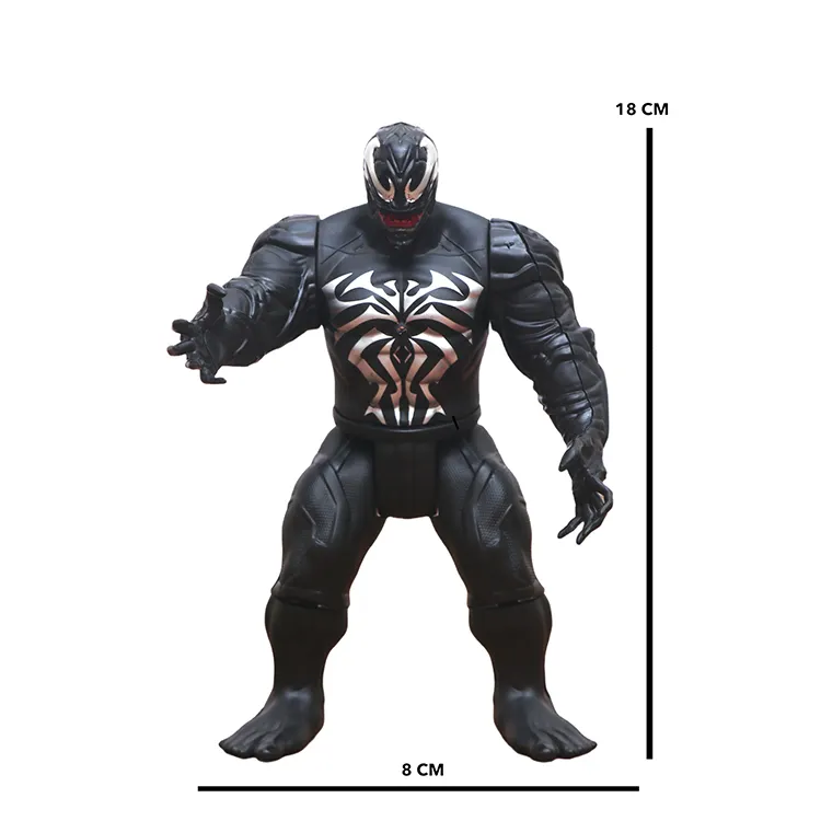 Personalizada figura de acción de superhéroe VenomSymbiote modelo articulaciones son móviles juguetes colección PVC 20cm modelo al por mayor