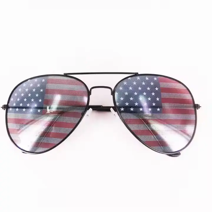 Gafas de Sol de Metal de aviación estilo Bandera de EE. UU. Presidente 2024 Save America Again gafas de sol regalos para mujeres y hombres