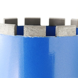 Broca de Núcleo de Diamante de Segmento Arix Húmedo, Broca de Núcleo Soldada con Láser para Pared de Ladrillo de Hormigón Reforzado, 25-127mm, 1-1/4 "-7 - Product Image 2