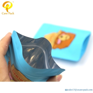 Customizable 1g <strong>1</strong>/8oz 3.5 Gram <strong>4</strong> X 6 <strong>1</strong>/<strong>4</strong> <strong>oz</strong> 7 Gram <strong>1</strong> <strong>oz</strong> 28 Gram Matte Smell Proof Zip Lock Special Mylar Bags for Candy - Product Image 5