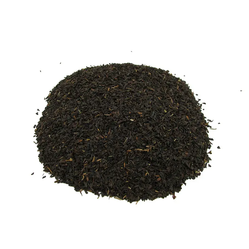 Prix compétitif Vente en gros Poudre de poussière de thé noir OEM Broken Orange Pekoe Fannings pour mélanger thé et sachets de thé