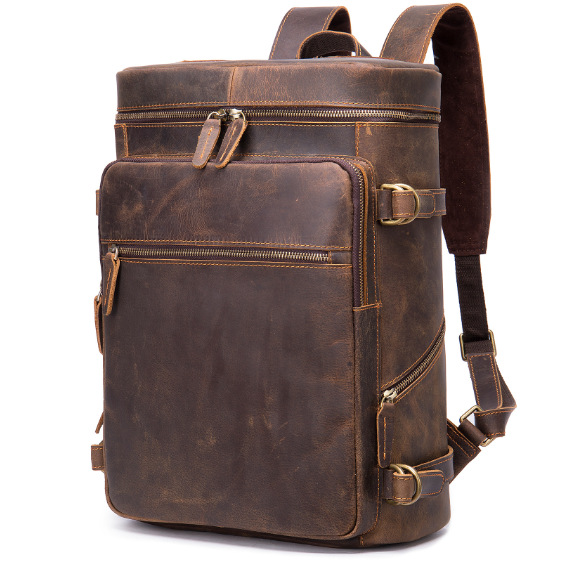 Brown - Horizontal Zipper