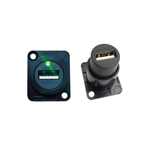 หลายรูปแบบผ่าน Micro USB 2.0ติดผนัง USB 180ตรง D ประเภทข้อมูลซ็อกเก็ต - Product Image 1