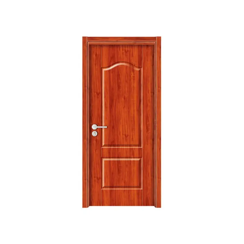 Porta interior moldada moderna de madeira MDF para portas interiores de painel branco 30*80 6