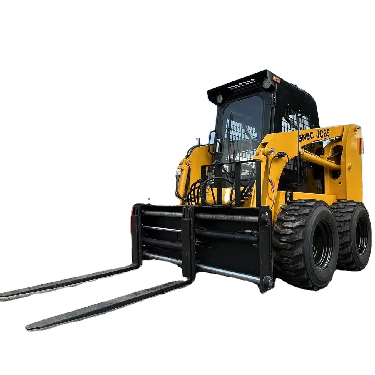 Euro 5 CE EPA Roda Skid Steer Loader 500kg 800kg 1050kg faixa e skid mini carregadeiras com fixação de martelo