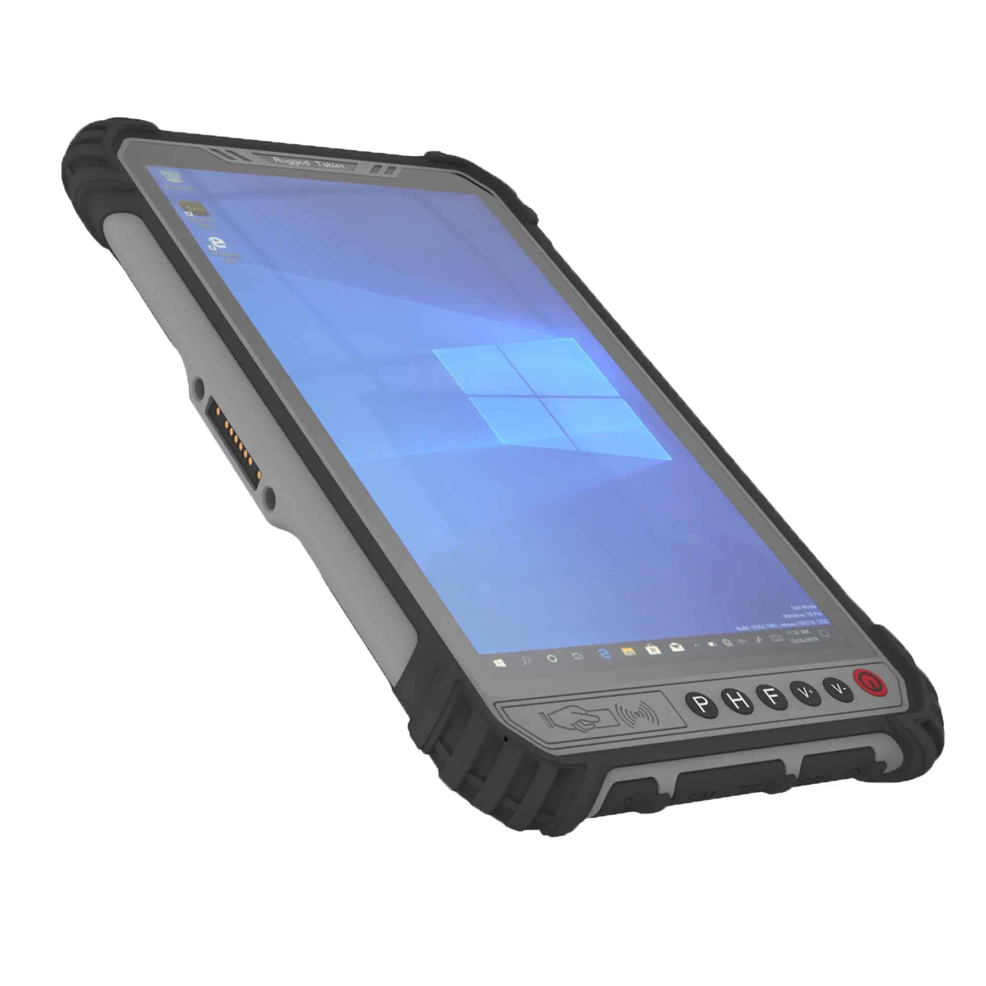 Tablet PC resistente Dongji Star P80 GNSS WiFi 4G NFC 8 pulgadas PDA Windows 10 tabletas resistentes tableta industrial escáneres de código de barras