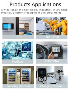 10,1 Zoll 1024*600 Auflösung RGB LVDS-Schnitts telle IPS Touch Panel LCD-Modul Serieller Anschluss Bildschirm Uart LCD-Display