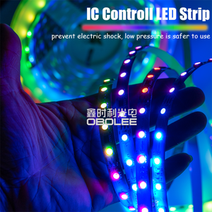 DC5V WS2812B WS2812 WS 2812b 5V 60led/m 144 пикселей RGB Адресуемая WS2812b Светодиодная лента - Product Image 6