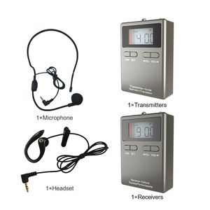 UHF RC8860 portatile digitale Wireless sistema di guida turistica trasmettitore Radio per la scuola della chiesa di formazione - Product Image 5