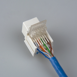 Rj45 6类网络6类梯形插孔无工具90度UTP无屏蔽模块化插孔 - Product Image 5