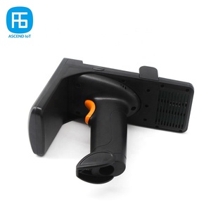 Wireless UHF RFID Reader Barcode <strong>Scanner</strong> with Keyboard Simulation Input for Jewelry Tag Retail Management - Product Image 6
