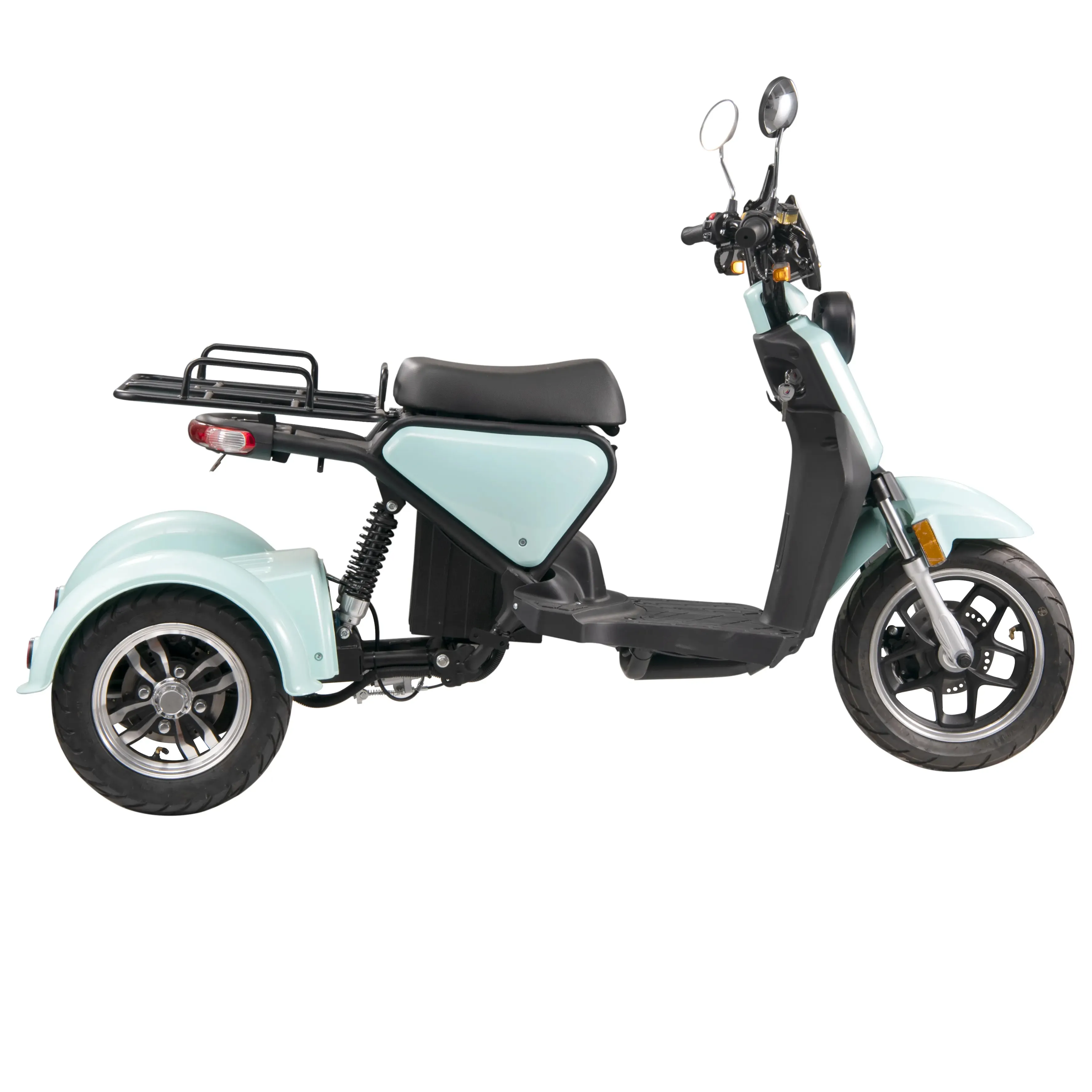 Oem/Odm Elektrische Trike Drie Wielen Volwassen Lading Slimme Elektrische Motorfiets Trike Super Lang Uithoudingsvermogen Veilig En Betrouwbaar