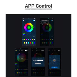 <strong>6</strong> in 1 Car Dynamic Underglow Light <strong>Kit</strong> Rgb Color <strong>LED</strong> Rock Chassis Light App Control Decorative Ambient Light Luz <strong>Led</strong> Para Auto - Product Image 4