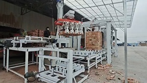 Kil tuğla istifleme için yüksek performanslı Robot paletleyici tuğla üretim hattı yükleme boşaltma için yeni durum çatı döşeme makinesi - Product Image 5