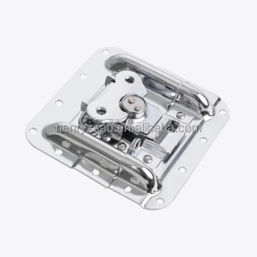 Kupu-kupu Logam Sprung Latch Toggle Chrome Turn Lock Clasp untuk Penerbangan Suit Case Tas Tangan Kotak Kunci Tas Aksesoris Hardware