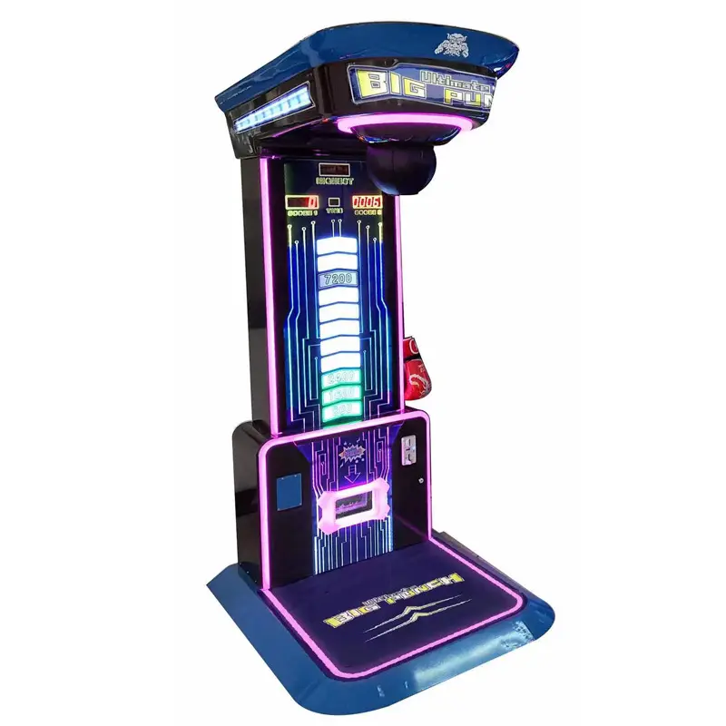 2023 popolare macchina da gioco arcade di boxe punzonatrice arcade punch out arcade machine in vendita