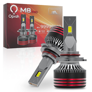 Oprah M8 Proled ไฟหน้า H7 Led H11 H4 Hi/Lo หลอดไฟ LED Hb1 Hb3 Hb4 Hb5 Hir2 9005 9006 ไฟหน้ารถหลอดไฟ 3570 ไฟหน้า M8 กล่อง - Product Image 1