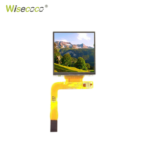 Cable de pantalla de interfaz de brillo personalizado de fábrica Wisecoco táctil opcional 1,5 pulgadas 200*228 Tft Pantalla de Panel Lcd pequeña - Product Image 2