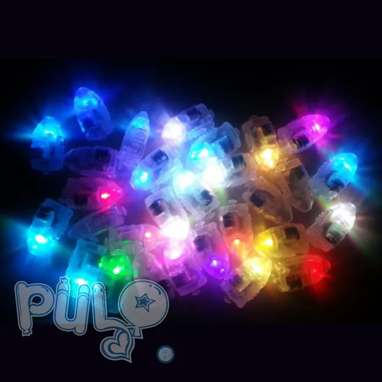 Bullet Shape Balloon LED Light For Party Decoration