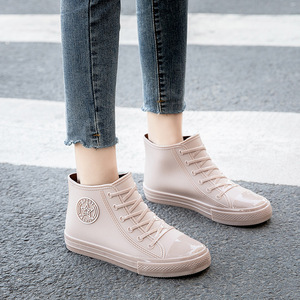 OEM Waterproof Shoes Women's Wholesale Rain <strong>Boots</strong> Students Non-slip Adult Water <strong>Boots</strong> Short Work Shoes - Product Image 5