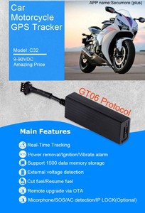 GPS GSM GPRS Cut Off Fuel Scooter GPS Tracking Device C32 Support 1500 Data Memory Storage Car <strong>Tracker</strong> - Product Image 6