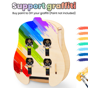STEM DIY Ocarina Learning Kit Microbit Board Wooden <strong>Assembly</strong> Smart Programmable Project for Student Education &amp; Maker Boards - Product Image 6
