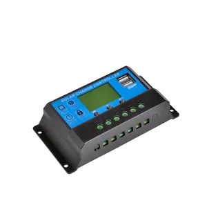 12V/24V Pwm regolatore di carica solare Display LCD ROHS certificato MPPT Mini Flexibilitiy 10A/20A/30A Max PV per Controller di illuminazione - Product Image 2