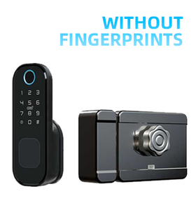 <strong>New</strong> Upgrade European Electric <strong>Key</strong> Rim Smart APP Security Waterproof Dual Fingerprint <strong>Lock</strong> for Gate - Product Image 2