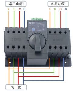 230V 400V効率的なデュアルソース管理MCB 2P/4P ATS自動転送スイッチ家庭用および産業用 - Product Image 6