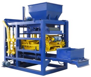 Dongfeng-máquina hidráulica automática de ladrillos, QTY4-18, también conocida como qtj4-25d, máquina de fabricación de bloques huecos, filipinos - Product Image 4