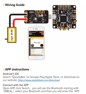 F4 AIO Flight Controller Board OSD Eingebauter Lilter Chip für Mini FPV Racing Drone - Product Image 2
